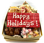 Heavenly Holiday Box including personalized chocolate bar message