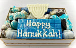 Hanukkah Box including personalized chocolate bar