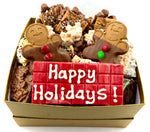 Heavenly Holiday Box including personalized chocolate bar message