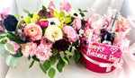 Mother's Day Chocolate Box and Flower Combo